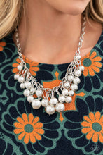 Load image into Gallery viewer, Paparazzi's Powerhouse Pose - White Pearl necklace
