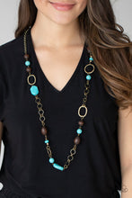 Load image into Gallery viewer, Paparazzi's Prairie Reserve - Brass necklace
