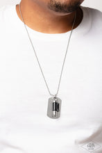 Load image into Gallery viewer, Paparazzi's Proud Patriot - Men Urban Black necklace
