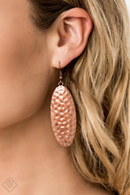 Load image into Gallery viewer, Paparazzi's Radiantly Radiant - Copper earrings
