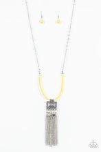 Load image into Gallery viewer, Paparazzi's Mayan Masquerade - Yellow necklace
