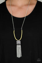 Load image into Gallery viewer, Paparazzi's Mayan Masquerade - Yellow necklace
