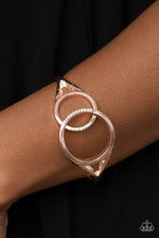Load image into Gallery viewer, Paparazzi's Scope of Expertise - Rose Gold bracelet
