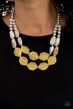 Load image into Gallery viewer, Paparazzi's Seacoast Sunset - Yellow necklace
