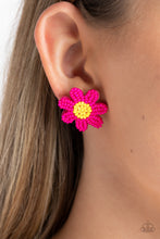 Load image into Gallery viewer, Paparazzi's Sensational Seeds - Pink Seed Bead post earrings

