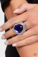 Load image into Gallery viewer, Paparazzi's Smoldering Sass - Blue ring
