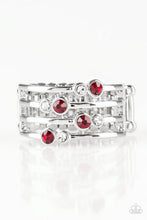 Load image into Gallery viewer, Paparazzi's Sparkle Showdown - Red ring
