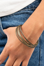 Load image into Gallery viewer, Paparazzi's Suddenly Synced - Brass bracelet (Fashion Fix)
