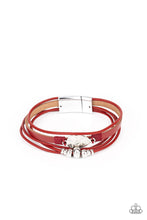 Load image into Gallery viewer, Paparazzi's Tahoe Tourist - Red Urban bracelet
