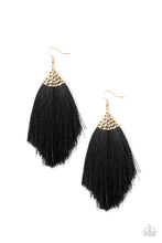 Load image into Gallery viewer, Paparazzi's Tassel Tempo - Gold earrings
