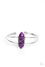 Load image into Gallery viewer, Paparazzi's Terra Transcendence - Purple bracelet
