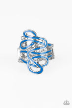 Load image into Gallery viewer, Paparazzi's The Run-Around - Blue ring
