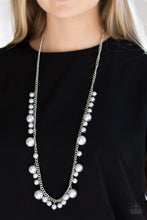 Load image into Gallery viewer, Paparazzi's There's Always Room At The Top - Silver Pearl necklace
