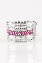 Load image into Gallery viewer, Paparazzi's Top Dollar Drama - Pink ring
