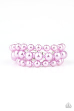 Load image into Gallery viewer, Paparazzi's Total PEARL-fection - Purple bracelet
