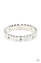 Load image into Gallery viewer, Paparazzi's Come and Get It! - White bracelet
