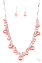 Load image into Gallery viewer, Paparazzi's Uptown Pearls - Orange necklace
