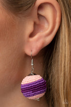 Load image into Gallery viewer, Paparazzi's Zest Fest - Purple Seed Beads earrings
