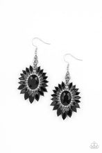 Load image into Gallery viewer, Paparazzi's Big Time Twinkle - Black earrings

