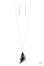 Load image into Gallery viewer, Paparazzi's Ultra Sharp - Silver necklace
