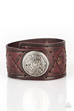 Load image into Gallery viewer, Paparazzi's Badlands Bandit - Brown Urban Men bracelet
