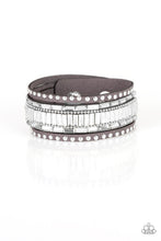 Load image into Gallery viewer, Paparazzi's Rock Star Rocker - Silver Urban bracelet
