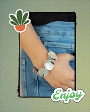 Load and play video in Gallery viewer, Paparazzi's Treasure Cache - Silver bracelet
