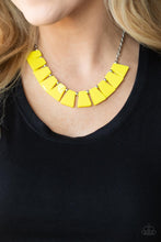 Load image into Gallery viewer, Paparazzi's Vivaciously Versatile - Yellow necklace
