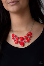 Load image into Gallery viewer, Paparazzi's Demi-Diva - Red necklace
