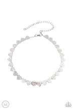 Load image into Gallery viewer, Paparazzi's Playing HEART To Get - Silver necklace
