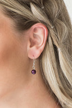 Load image into Gallery viewer, Paparazzi's Eloquently Eloquent - Purple Pearl necklace

