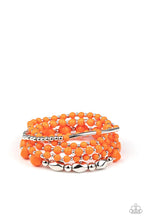 Load image into Gallery viewer, Paparazzi's Vibrantly Vintage - Orange bracelet
