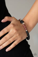 Load image into Gallery viewer, Paparazzi's Unwind - Brown Urban Men bracelet

