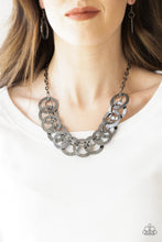 Load image into Gallery viewer, Paparazzi's The Main Contender - Black necklace
