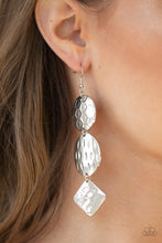 Load image into Gallery viewer, Paparazzi's Mixed Move - Silver earrings
