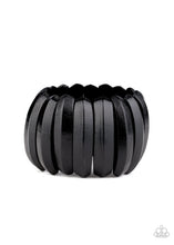 Load image into Gallery viewer, Paparazzi's Colorfully Congo - Black Wood bracelet
