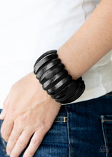 Load image into Gallery viewer, Paparazzi's Colorfully Congo - Black Wood bracelet
