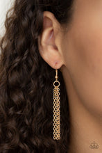 Load image into Gallery viewer, Paparazzi's Optical Illusion - Gold necklace
