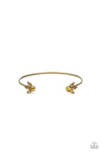 Load image into Gallery viewer, Paparazzi's A Bit Rich - Brass bracelet
