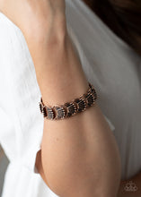 Load image into Gallery viewer, Paparazzi's Moonlit Mesa - Copper bracelet
