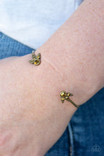 Load image into Gallery viewer, Paparazzi's A Bit Rich - Brass bracelet

