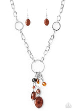 Load image into Gallery viewer, Paparazzi's Lay Down Your Charms - Brown necklace
