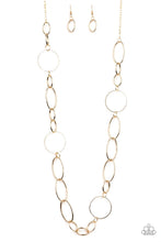 Load image into Gallery viewer, Paparazzi's Perfect MISMATCH - Gold necklace
