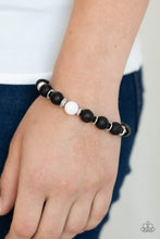 Load image into Gallery viewer, Paparazzi's Intent - White Urban Men bracelet

