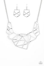 Load image into Gallery viewer, Paparazzi's World Shattering - Silver necklace
