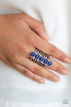 Load image into Gallery viewer, Paparazzi's Bling Your Heart Out - Blue ring
