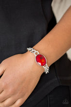 Load image into Gallery viewer, Paparazzi's Luxury Lush - Red bracelet
