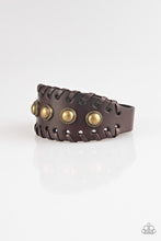 Load image into Gallery viewer, Paparazzi's Urban Cowboy - Men Brown bracelet
