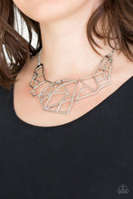 Load image into Gallery viewer, Paparazzi's World Shattering - Silver necklace
