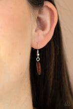 Load image into Gallery viewer, Paparazzi's Lay Down Your Charms - Brown necklace
